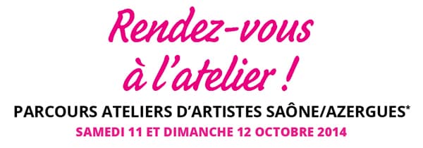 Parcours ateliers d&rsquo;artistes Saône/Azergues